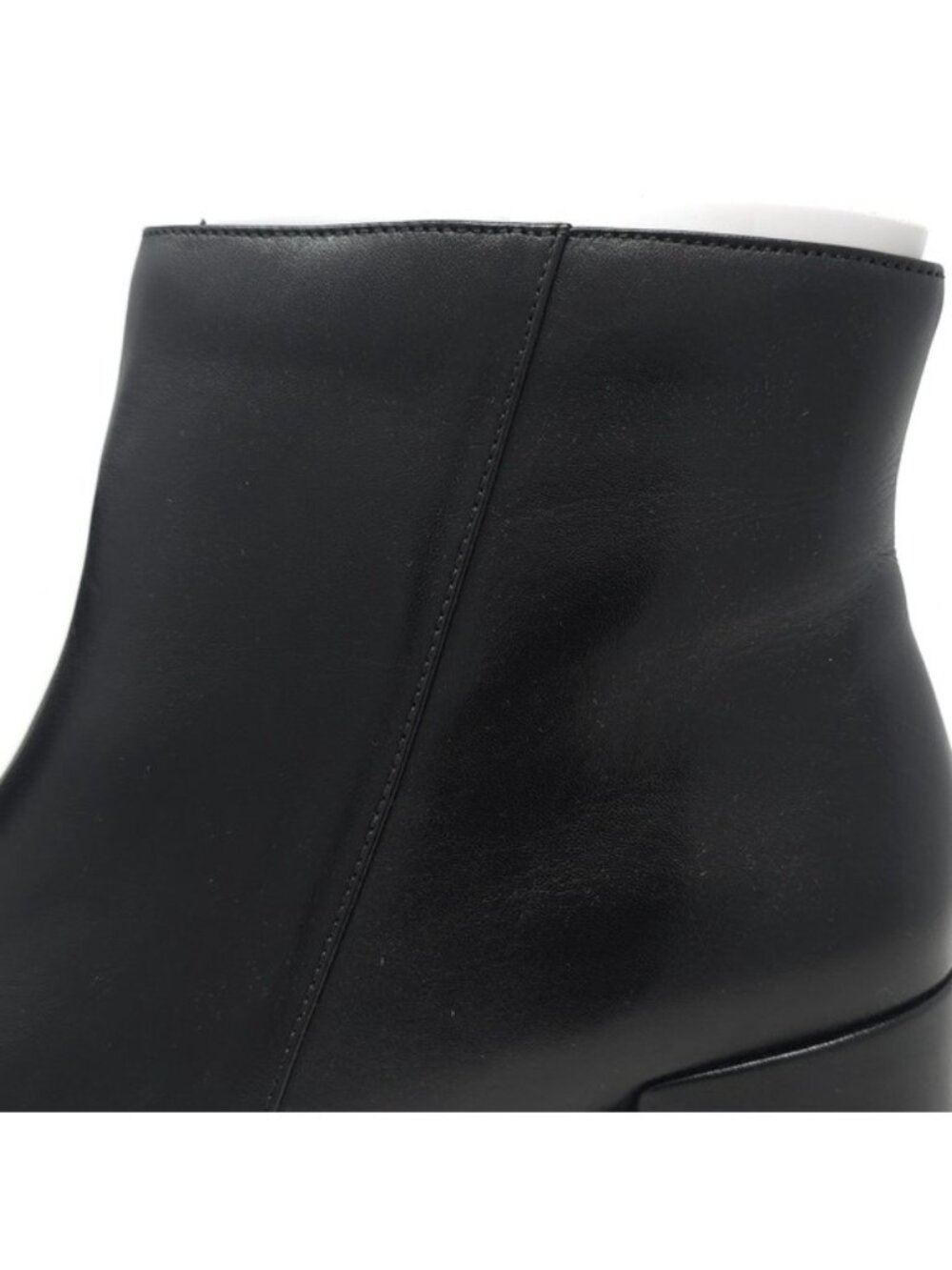 Naturalizer Bay Waterproof Heeled Ankle Boot Black Leather 11 M - Picture 7 of 14